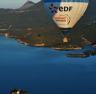 Vols sur le lac de Serre-Ponçon
